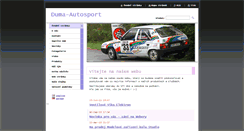 Desktop Screenshot of duma-autosport.cz